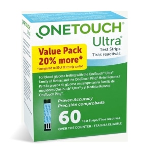 OneTouch Ultra® test strips - 60 count