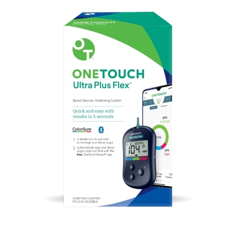 Observatorium mijn Dagelijks Glucose meter - OneTouch Ultra Plus Flex™ meter | OneTouch Solutions