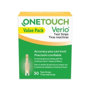 OneTouch Verio® test strips - 30 Count