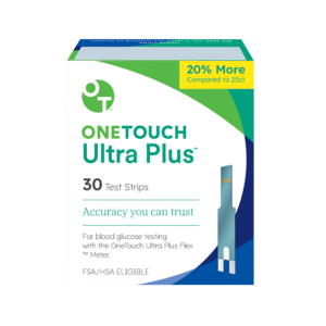 OneTouch Ultra Plus™ test strips - 30 count